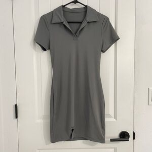 Stretchy Polo Dress
